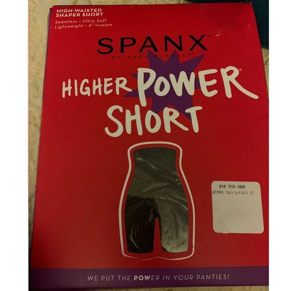 Spanx Women's Higher Power High-Waisted Power Shorts Size E (XL) Shapewear - Picture 3 of 5